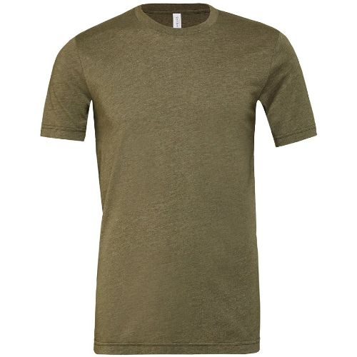 Bella Canvas Unisex Heather Cvc Short Sleeve T-Shirt Heather Olive